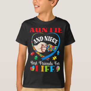 T-shirt Tante et nièce meilleures amies pour la vie Supp a