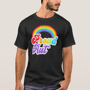 T-shirt Tante fière arc-en-ciel Lgbt Tante Lgbt Mois des f