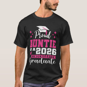 T-shirt Tante fière de la promotion 2026 de fin de materne