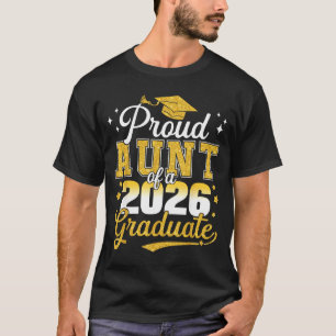 T-shirt Tante fière d'une finissante de la promotion 2026
