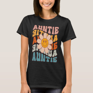T-shirt Tante Fleur souriante mignonne Tante Niece Nephew