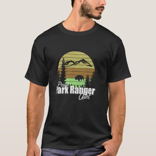 T-shirt Tante garde forestier fier (Devant)