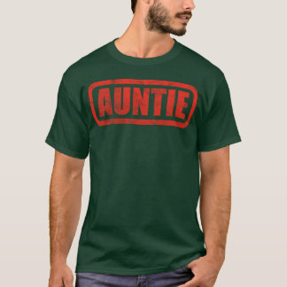 T-shirt tante graphique amie