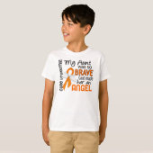 T-shirt Tante Leukemia de l'ange 2 (Devant entier)