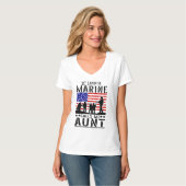 T-shirt Tante marine (Devant entier)