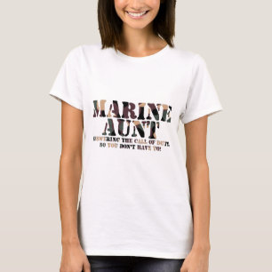 T-shirt Tante marine Answering Call