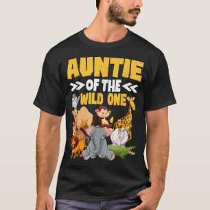 T-shirt Tante of the Wild One Zoo Lover Safari Aventure