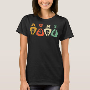 T-shirt Tante Onglet de guitare Retro Tante Onglet de guit