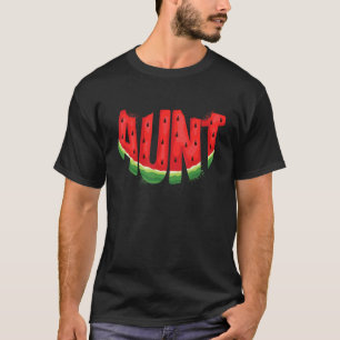 T-shirt Tante Pastèque Fruit Été Famille Correspondant Nai