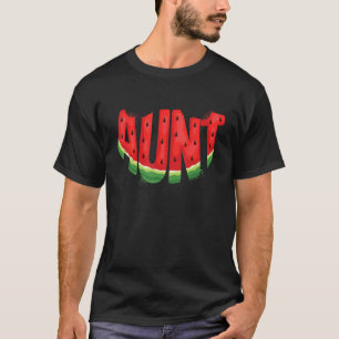 T-shirt Tante Pastèque Fruit Été Famille Correspondant Nai