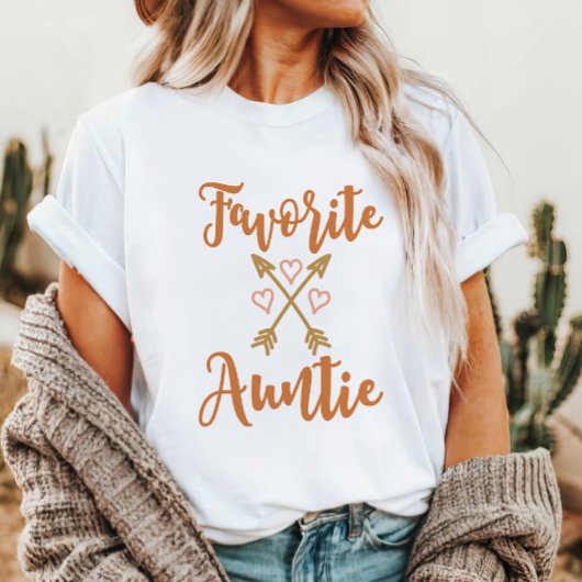 T-shirt Tante préférée