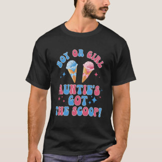 T-shirt Tante Sait Si C'est Un Garçon Ou Une Fille Glace G