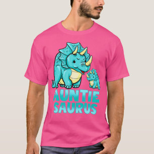 T-shirt Tante Saurus Dinosaur Amusant Auntiesaurus Pour Au