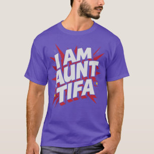 T-shirt TanteTifa créatif drôle rétro vintage