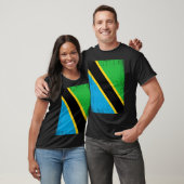 T-shirt Tanzanian Flag Tanzania (Unisexe)