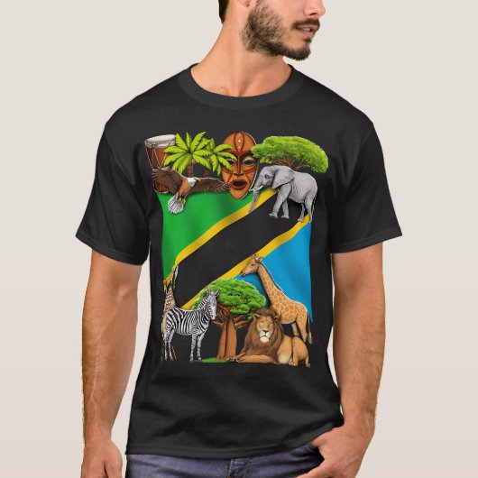 T-shirt Tanzanie (Devant)