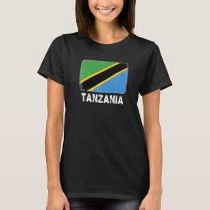 T-shirt Tanzanie Drapeau soutien peuple tanzanien Femmes H