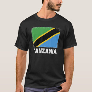T-shirt Tanzanie Drapeau soutien peuple tanzanien Femmes H