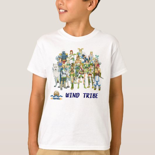 T-shirt TAOFEWA - Tribu de vent (Devant)