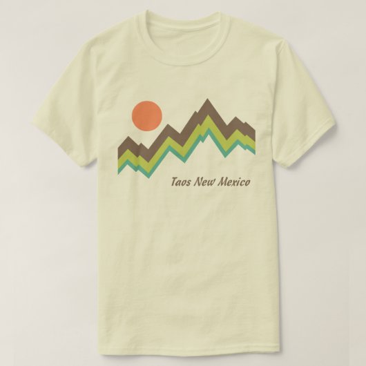 T-shirt Taos Nouveau-Mexique (Design devant)