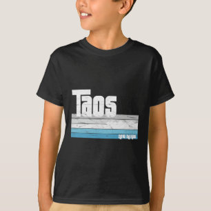 T-shirt Taos Nouveau-Mexique Nm Rétro Vintage Ski Randonné