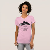 T-shirt Tap Chaussures de danse pour les danseurs Tap Grap (Devant entier)