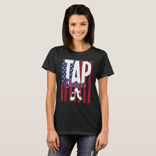 T-shirt Tap Dance Dancing Tapper Dancer (Devant entier)
