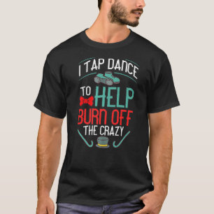 T-shirt Tap Dance Débutant Chaussures Musique Leçons Entra