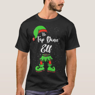 T-shirt Tap Dance Elf Correspondant Famille Pajama de Noë