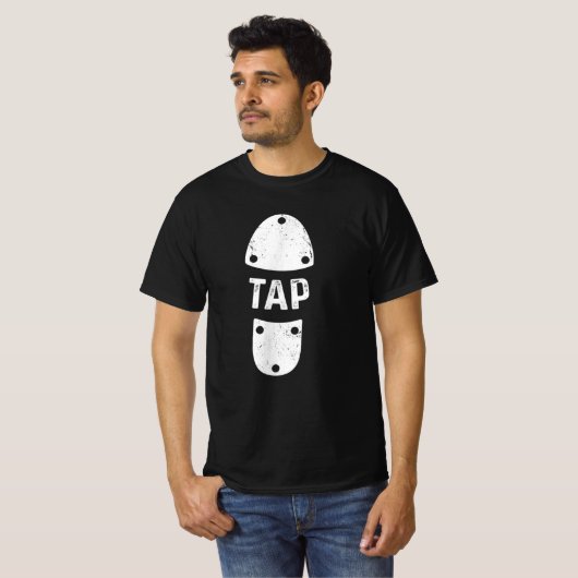 T-shirt Tap Dancer Chaussure Tap Dance (Devant entier)