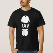 T-shirt Tap Dancer Chaussure Tap Dance (Devant)