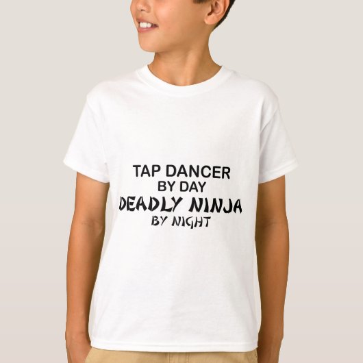 T-shirt Tap Dancer Deadure Ninja par nuit (Devant)