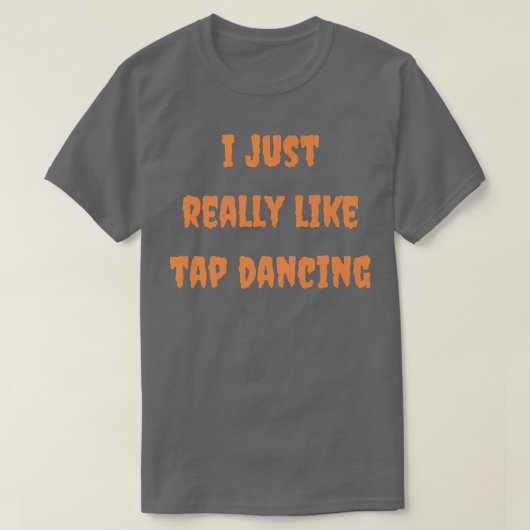 T-shirt Tap Dancing Halloween Automne Danseuse Enseignant (Design devant)