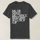 T-shirt Tap Dancing Steps Dancer (Design devant)