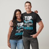 T-shirt Tap Danser Comme Un Sport Seulement Danseuses Plus (Unisexe)