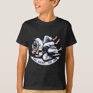 T-shirt Tap Snap ou Nap Soumission brésilienne de Jiu-jits