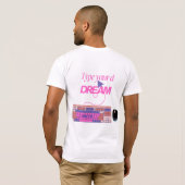 T-shirt Taper mon avenir (Dos entier)