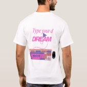 T-shirt Taper mon avenir (Dos)