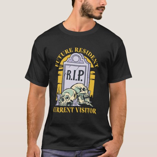 T-shirt Taphophile (Devant)