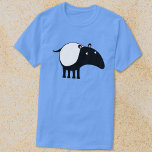 T-shirt Tapir<br><div class="desc">Un joli Tapir malais pour les amoureux des animaux et des animaux en danger. Art original de Nic Squirrell.</div>