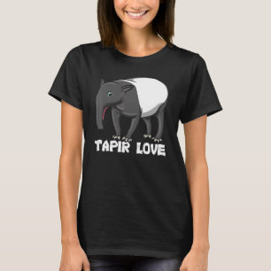 T-shirt Tapir Love Mammal De L'Amérique Du Sud Faune 1