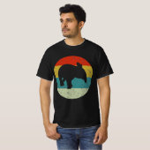 T-shirt TAPIR rétro vintage (Devant entier)