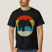 T-shirt TAPIR rétro vintage (Devant)