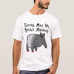 T-shirt Tapirs Tapirs Elephants Elephant Trunk Short Trunk