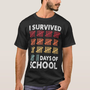T-shirt Tapis De Comptage Drôle De 67 Jours D'école Fun 67