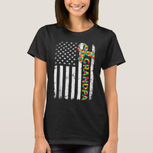 T-shirt Tapis de famille avec grand-père autiste en détres