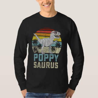 T-shirt Tapis de famille Poppysaurus T Rex Dinosaure Poppy