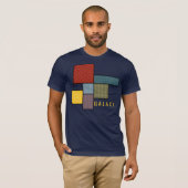 T-shirt Tapis de paille (Devant entier)