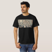 T-shirt Tapis de souris inspiré de l'Ukiyo-e – JAPON drama (Devant entier)