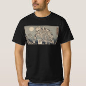 T-shirt Tapis de souris inspiré de l'Ukiyo-e – JAPON drama (Devant)